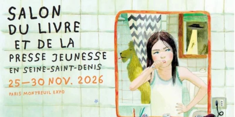 Salon du livre et de la presse jeunesse en Seine-Saint-Denis 2026