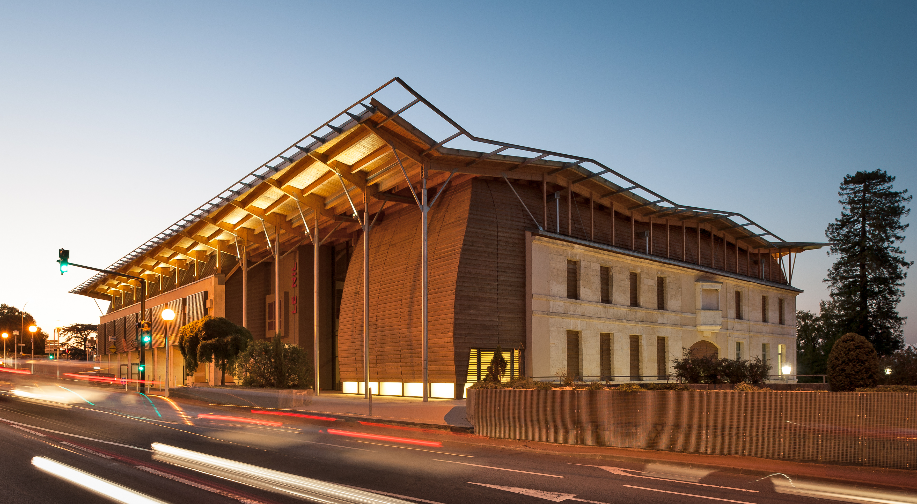 Nil Bâtiment Extérieur Nuit