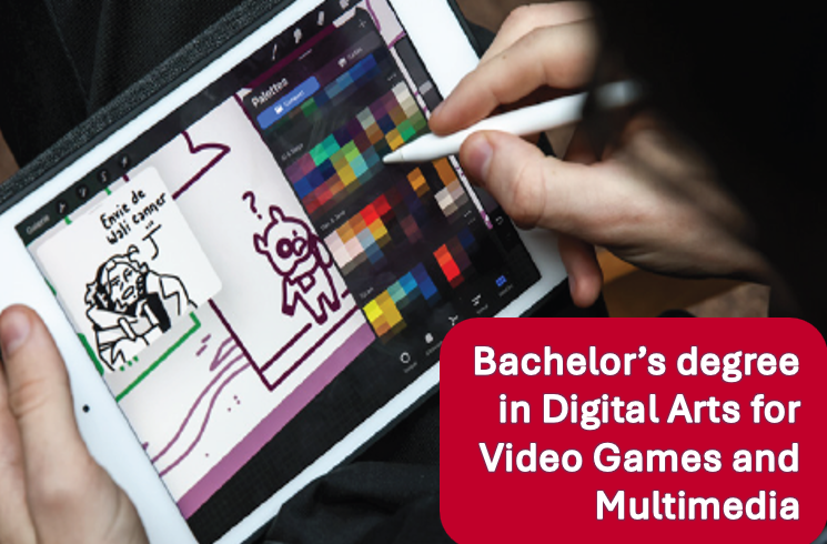 Bachelor's degree in Digital Arts